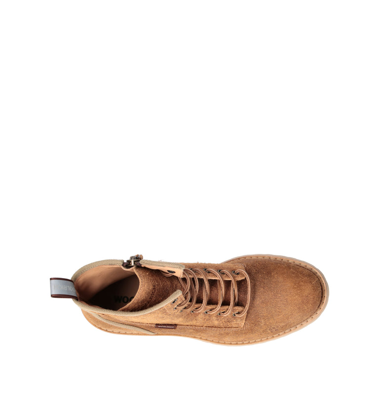 WOOLRICH Polacco uomo cognac in suede