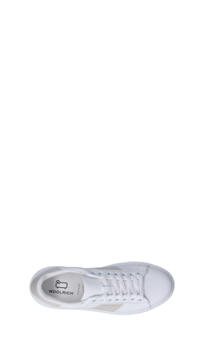 WOOLRICH - CLASSIC COURT Sneaker donna bianca
