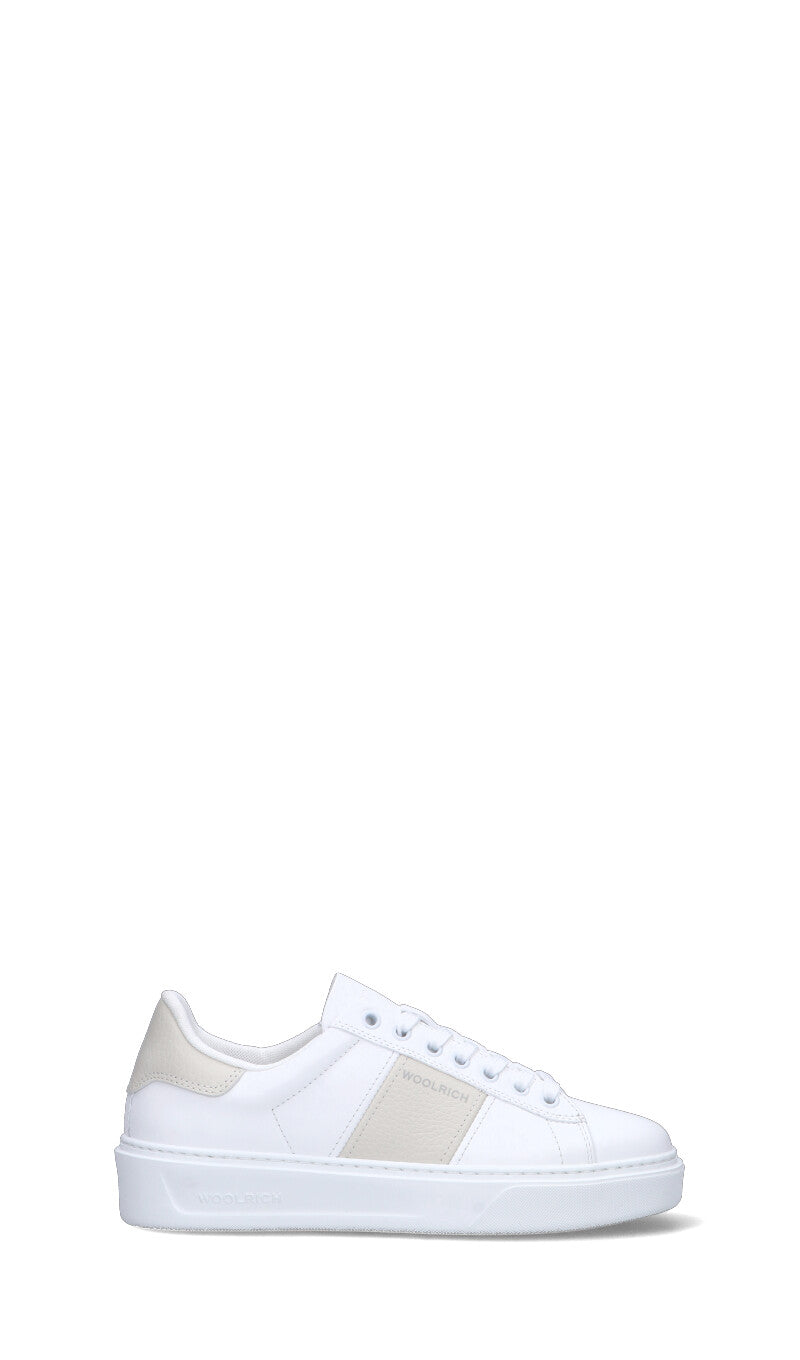 WOOLRICH - CLASSIC COURT Sneaker donna bianca