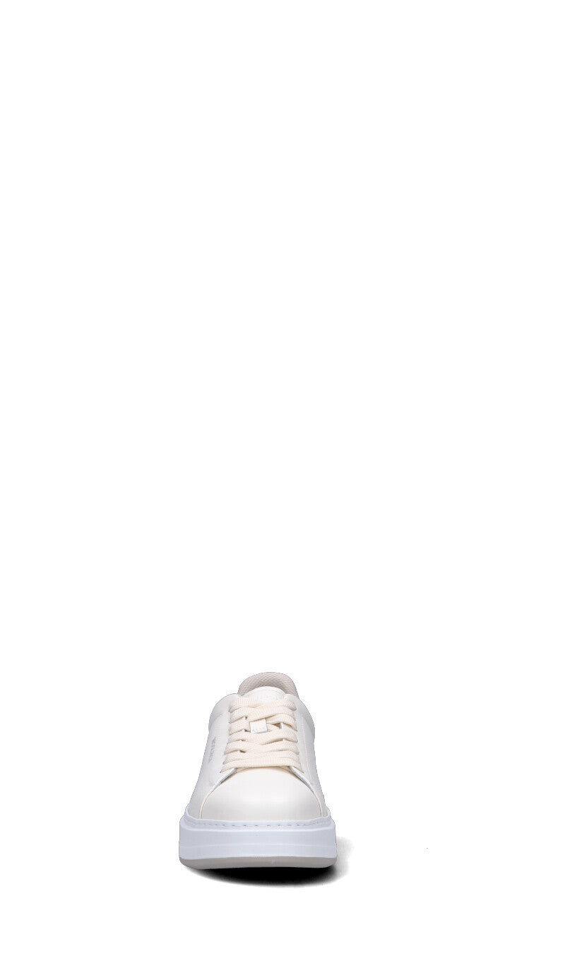 WOOLRICH Sneaker donna bianca in pelle
