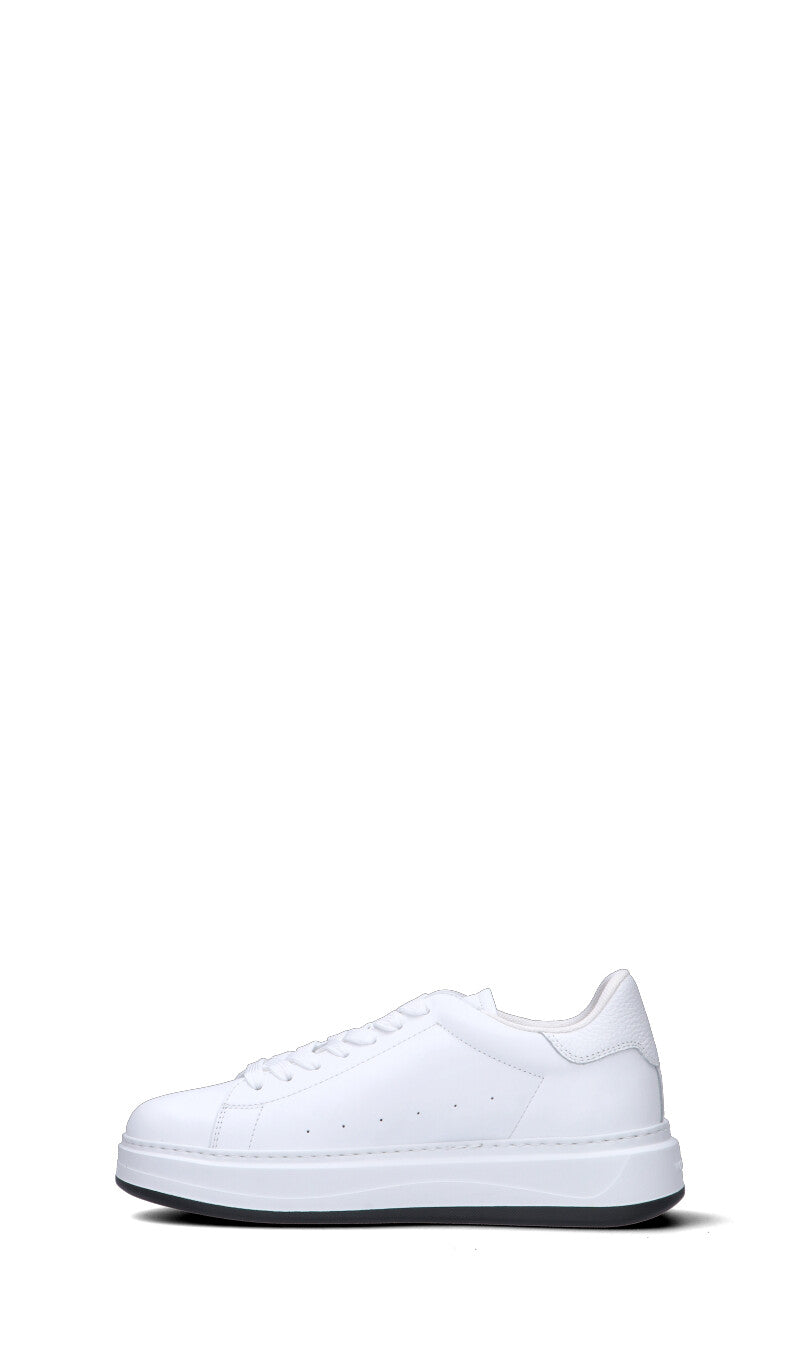 WOOLRICH Sneaker donna bianca in pelle