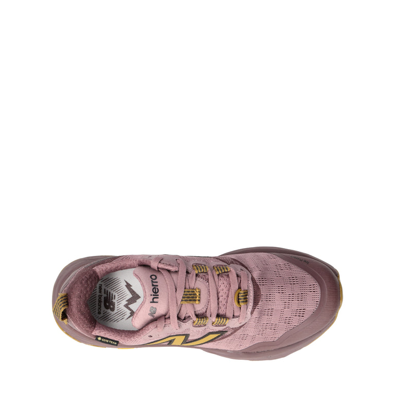NEW BALANCE HIERRO Scarpa trail running donna rosa antico in gore-tex