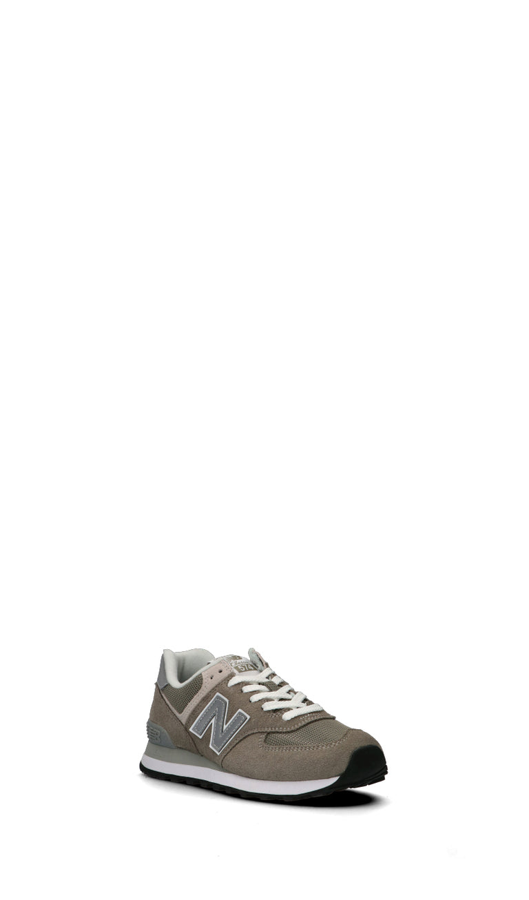 NEW BALANCE Sneaker trendy donna grigia in suede/tessuto