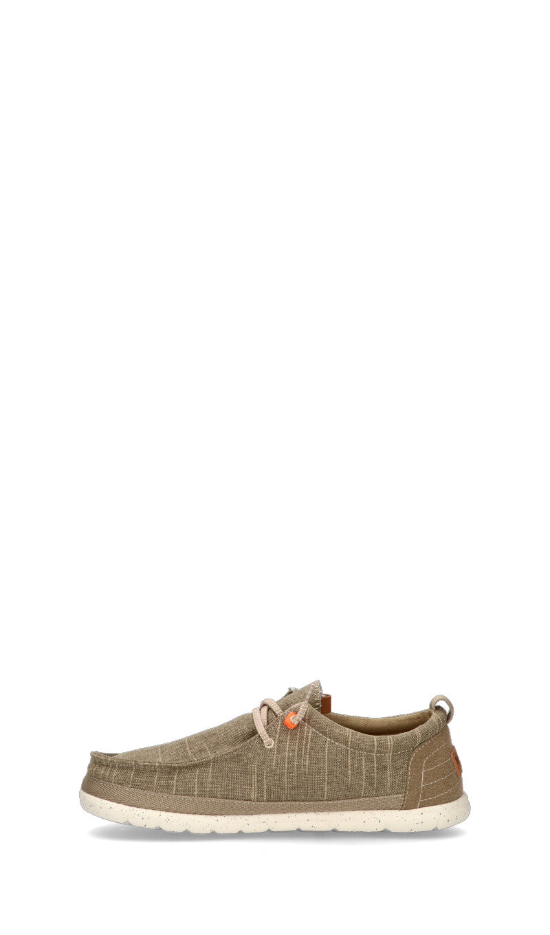 WRANGLER Scarpa Barca uomo beige