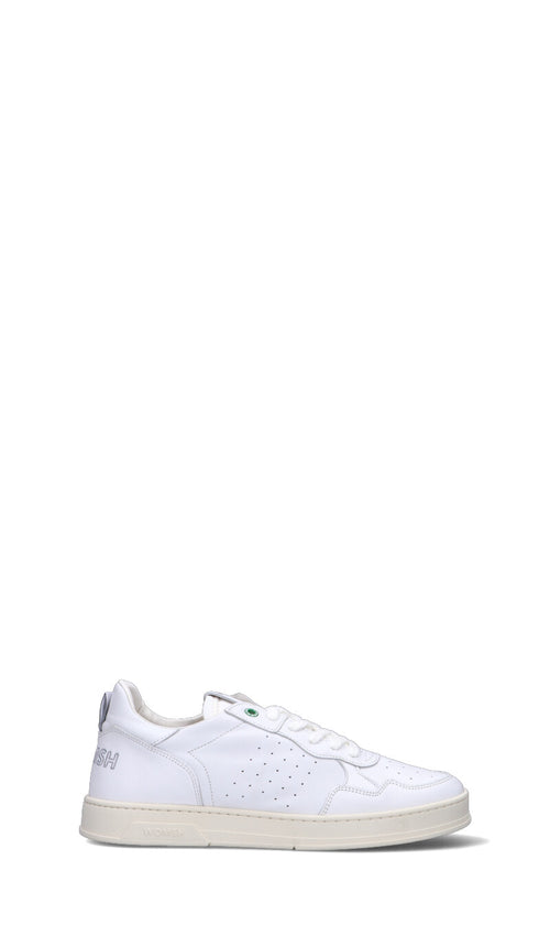 WOMSH Sneaker uomo bianca in pelle