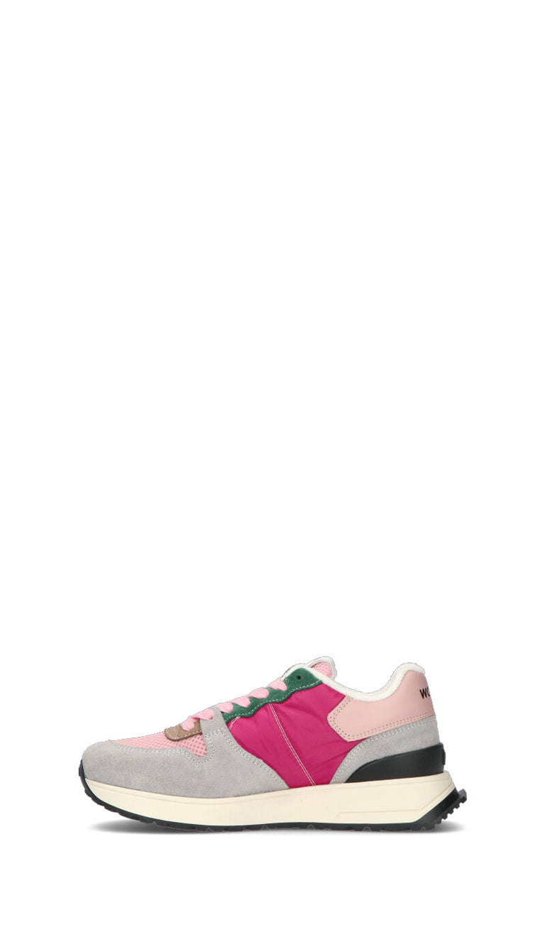 WOMSH Sneaker donna rosa/grigia