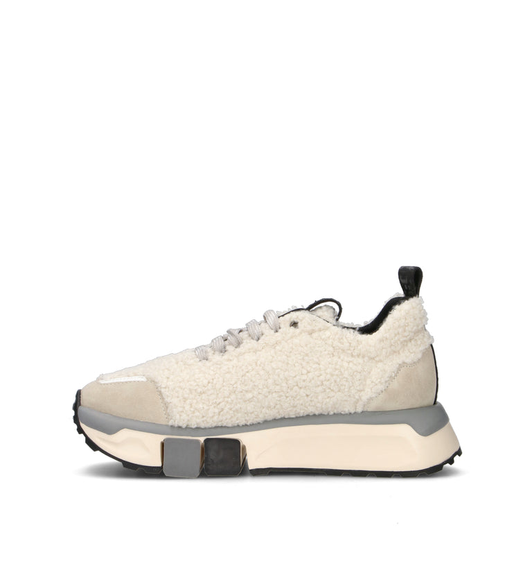 F65 Sneaker donna bianca