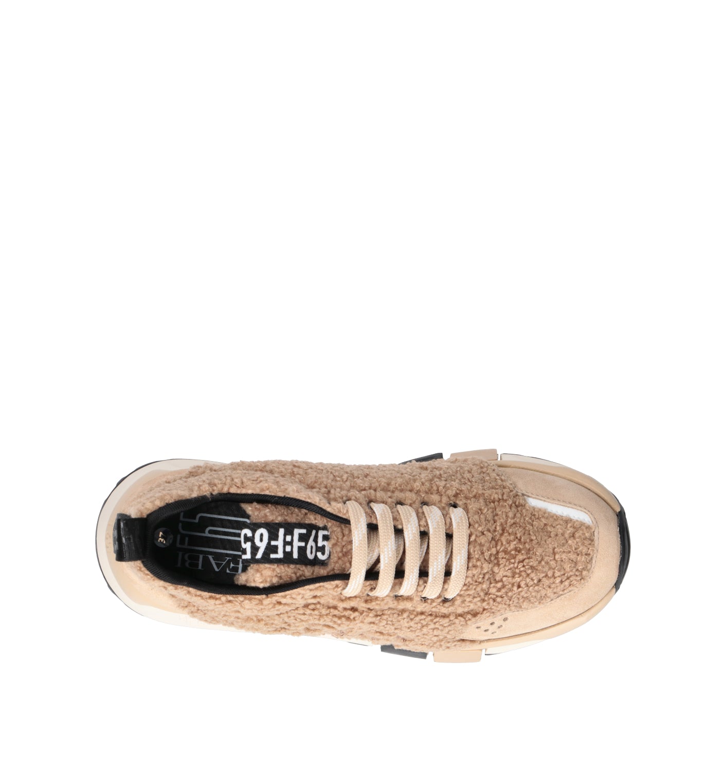 F65 Sneaker donna beige