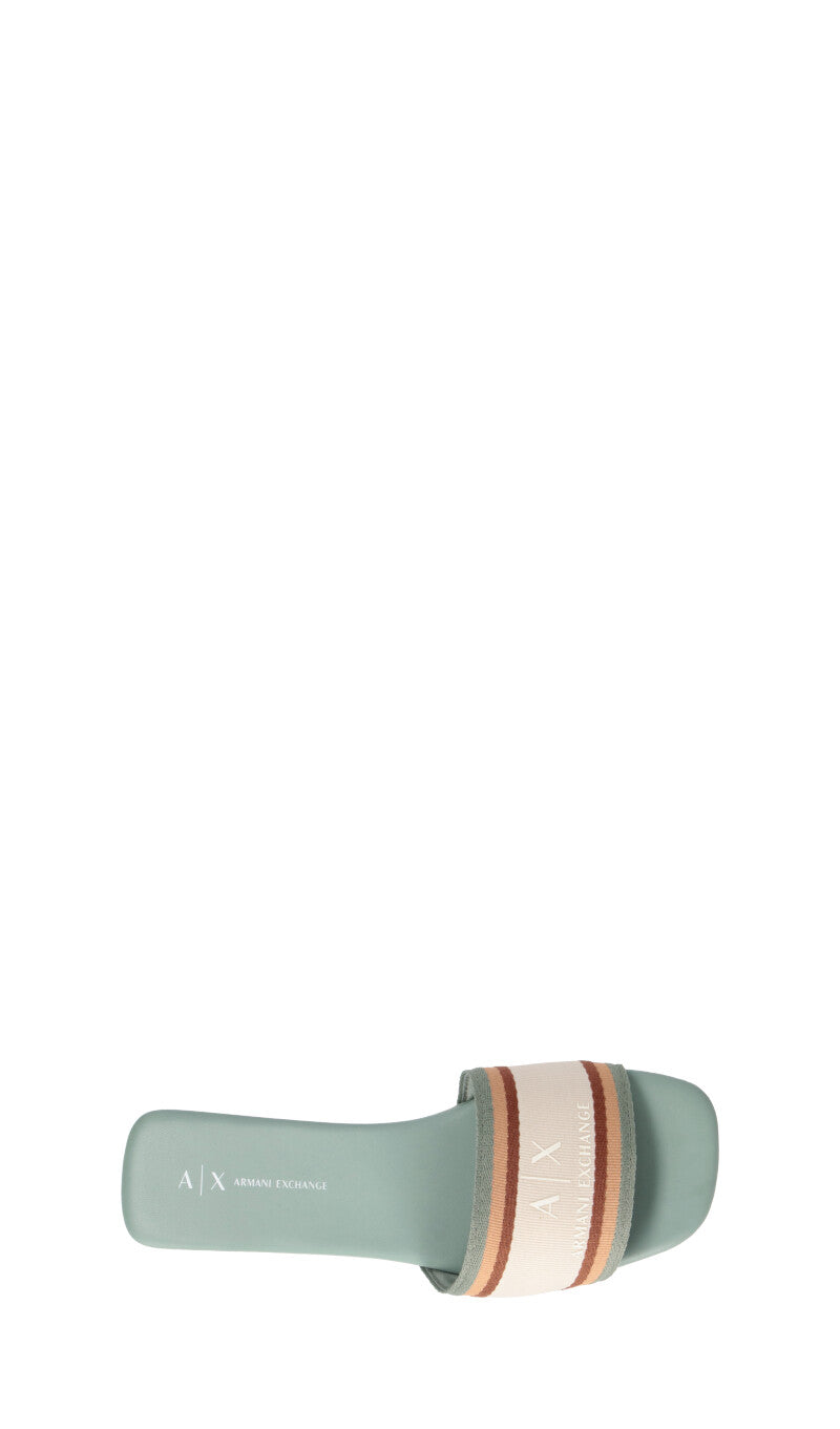 ARMANI EXCHANGE Ciabatta donna verde