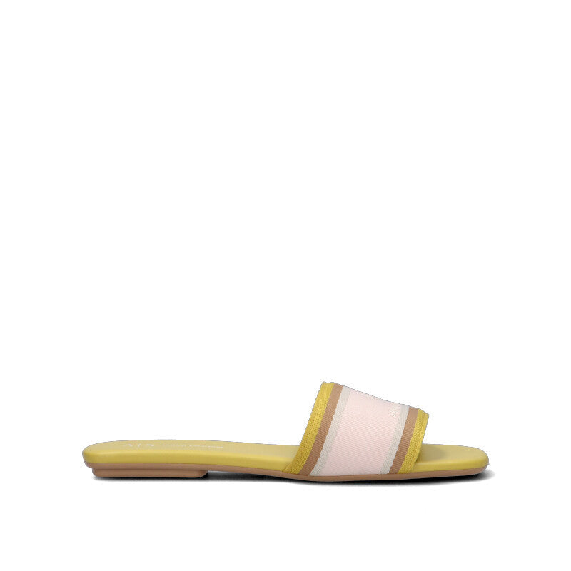 ARMANI EXCHANGE Ciabatta donna gialla