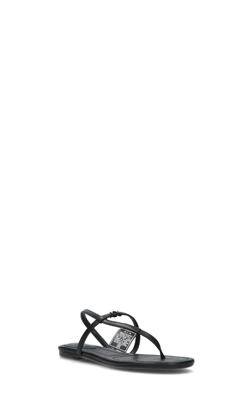 ARMANI EXCHANGE Sandalo donna nero