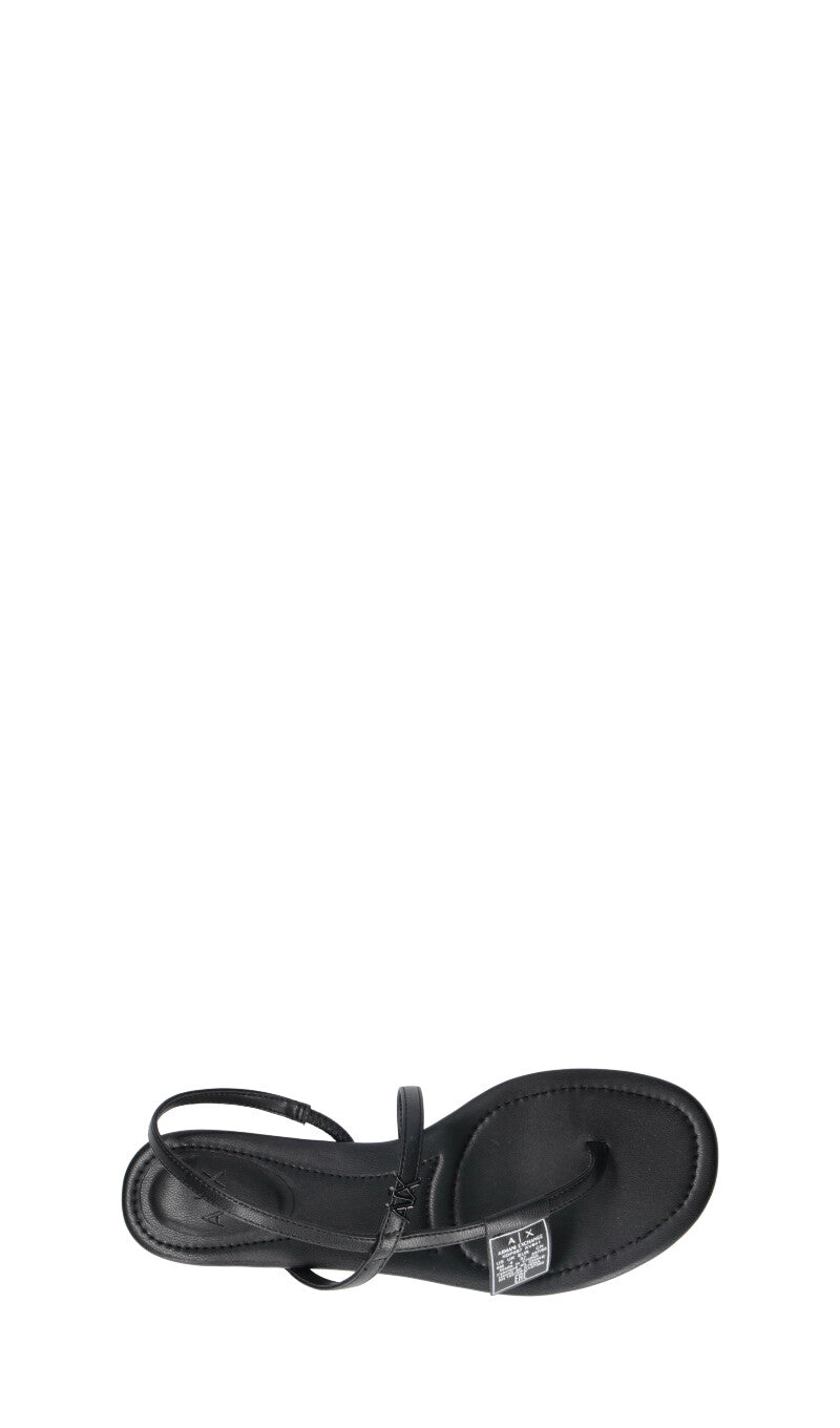 ARMANI EXCHANGE Sandalo donna nero