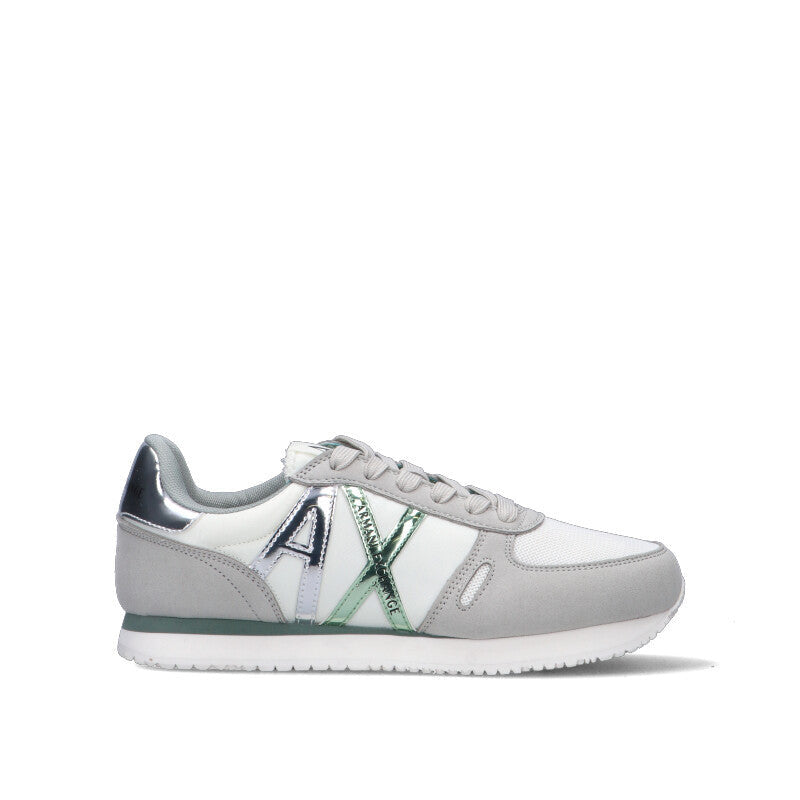 ARMANI EXCHANGE Sneaker donna bianca/verde