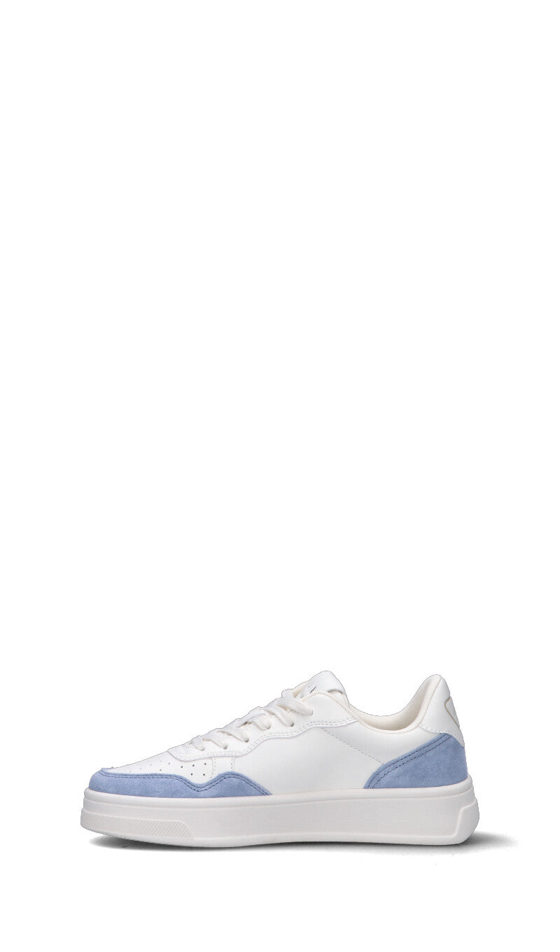 ARMANI EXCHANGE Sneaker donna bianca/azzurra in pelle
