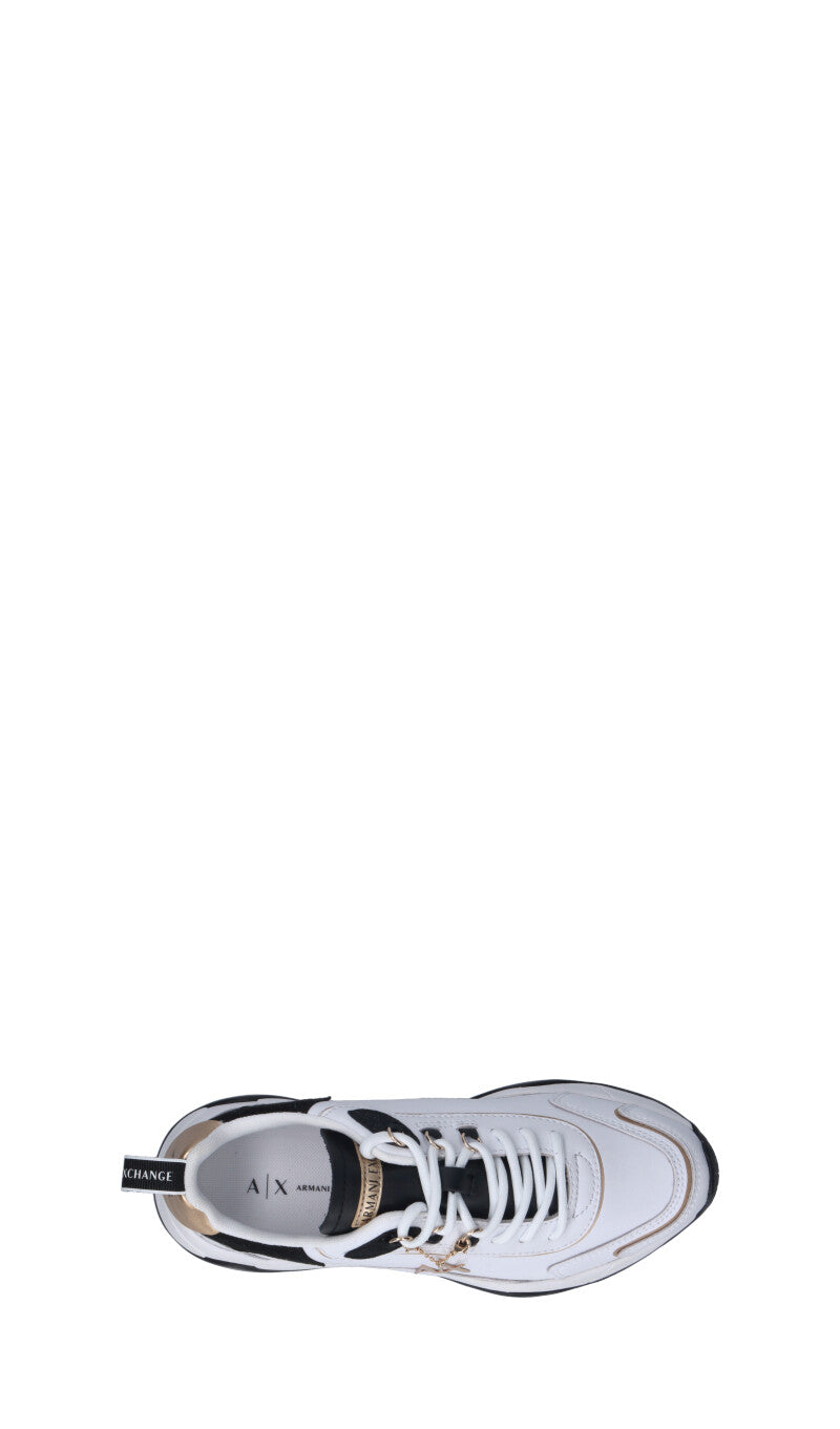 ARMANI EXCHANGE Sneaker donna bianca/nera