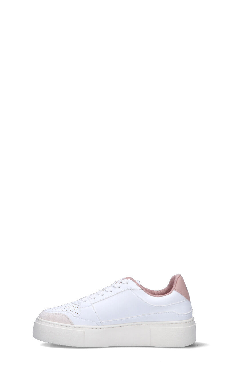 ARMANI EXCHANGE Sneaker donna bianca/rosa in pelle
