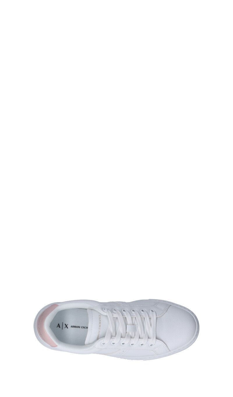 ARMANI EXCHANGE Sneaker donna bianca/rosa