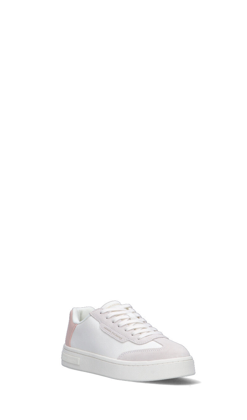 ARMANI EXCHANGE Sneaker donna bianca/rosa