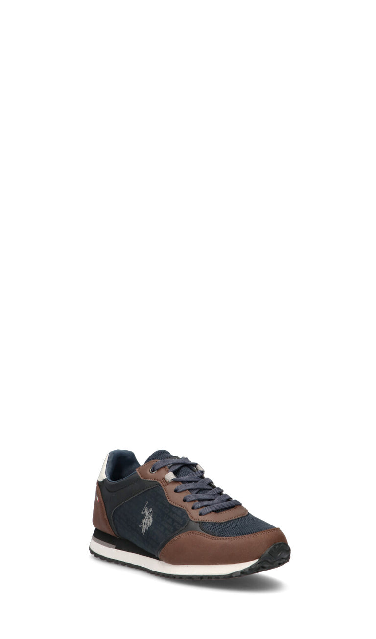 U.S. POLO ASSN. Sneaker uomo nera/marrone