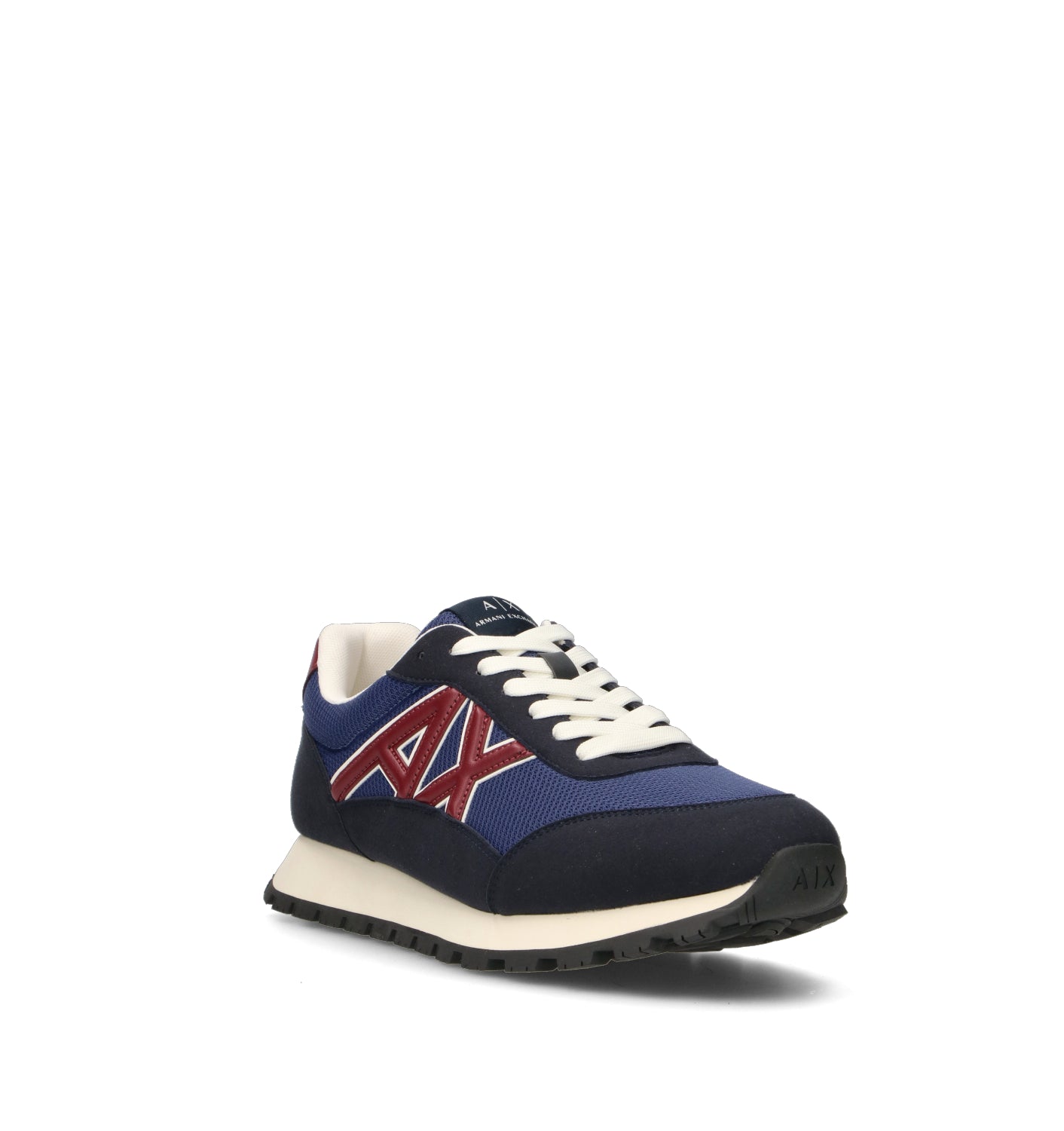 ARMANI EXCHANGE Sneaker uomo blu/bordeaux