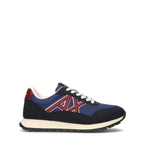 ARMANI EXCHANGE Sneaker uomo blu/bordeaux
