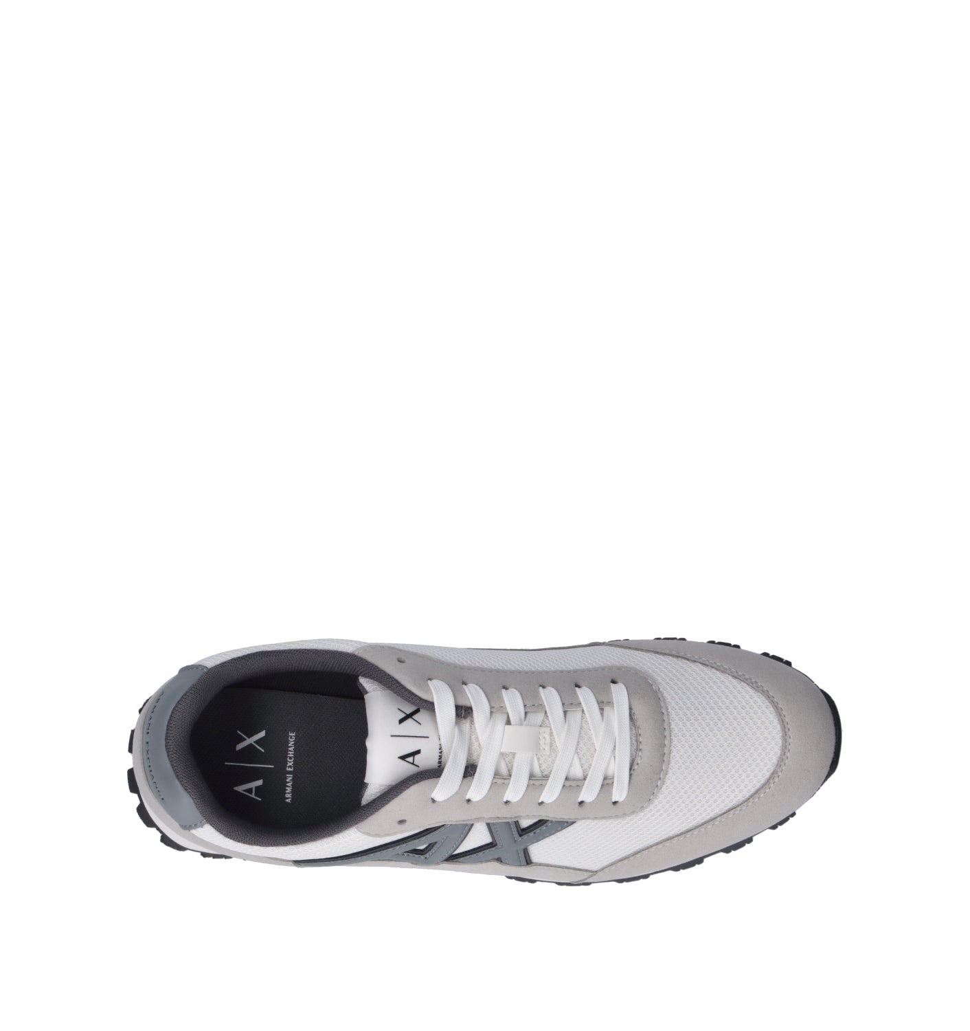 ARMANI EXCHANGE Sneaker uomo bianca/grigia