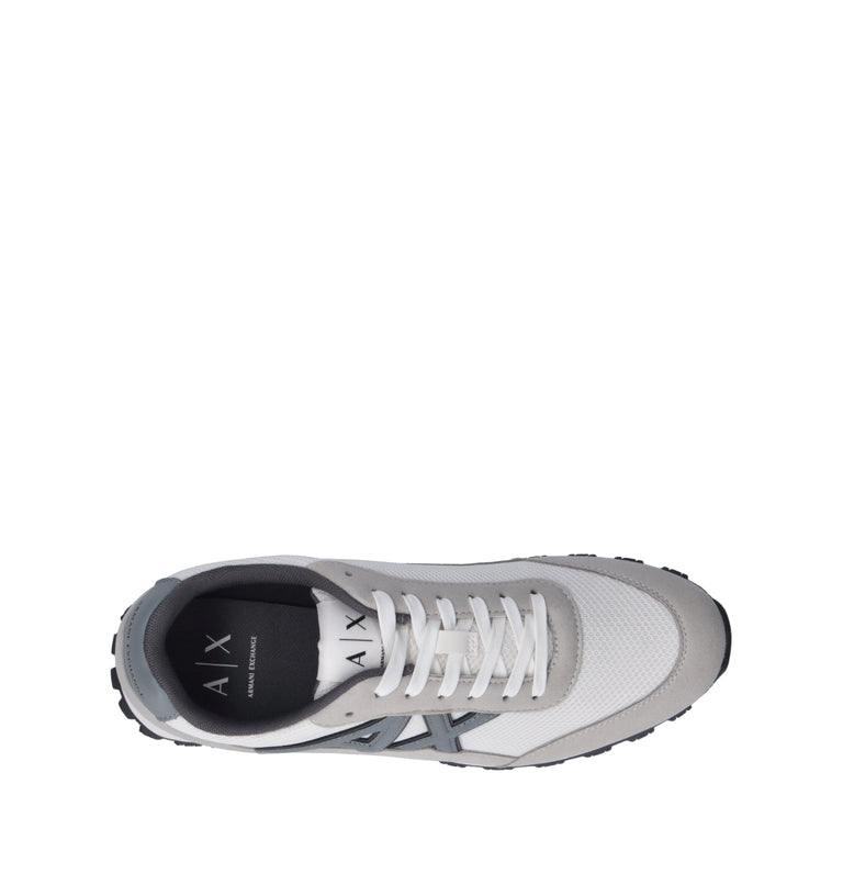 ARMANI EXCHANGE Sneaker uomo bianca/grigia