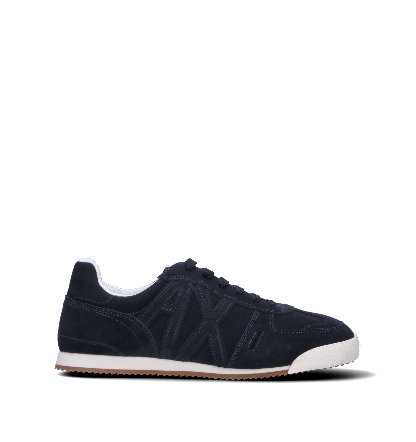 ARMANI EXCHANGE Sneaker uomo navy in suede