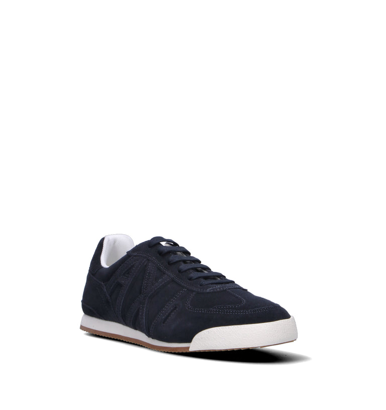 ARMANI EXCHANGE Sneaker uomo navy in suede