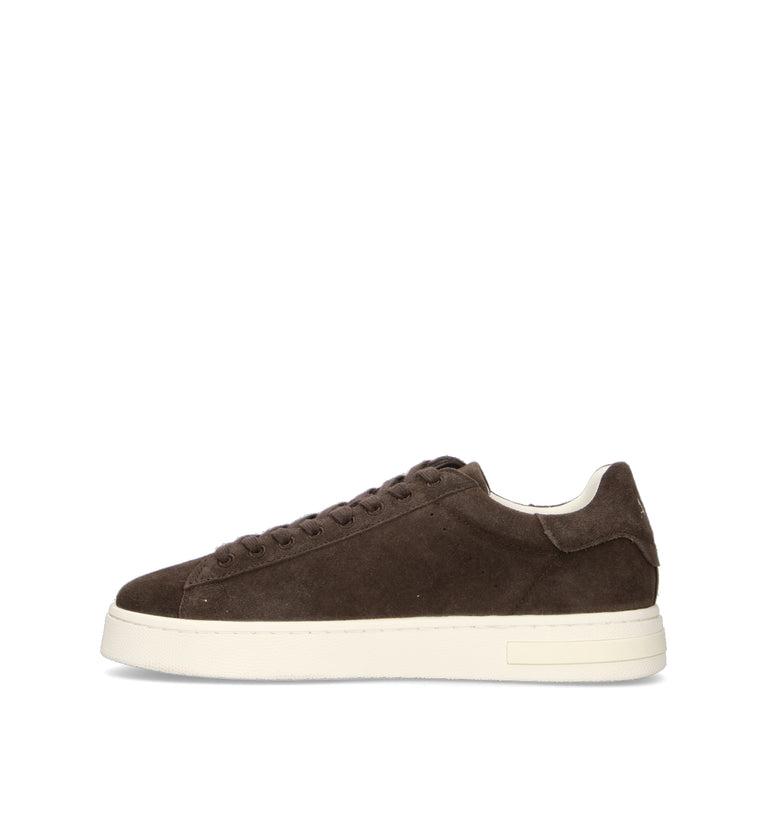 ARMANI EXCHANGE Sneaker uomo marrone in suede