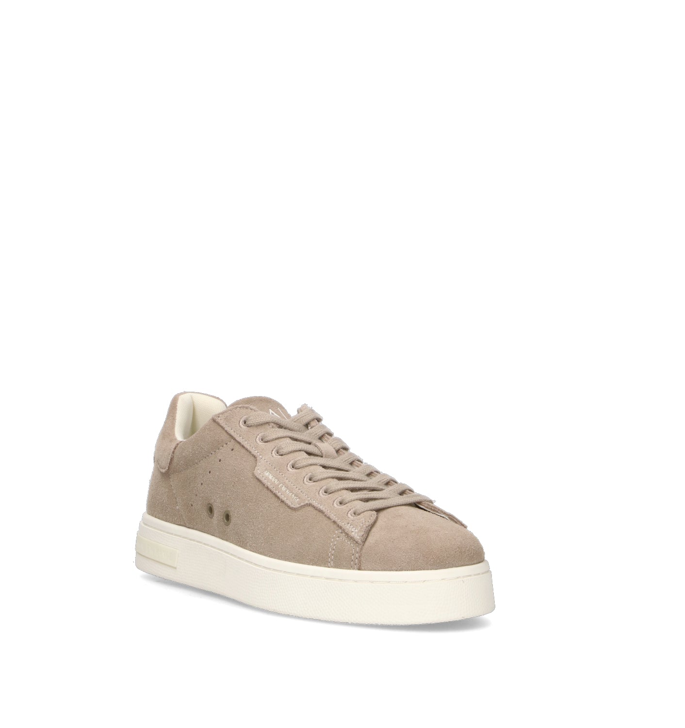 ARMANI EXCHANGE Sneaker uomo taupe in suede
