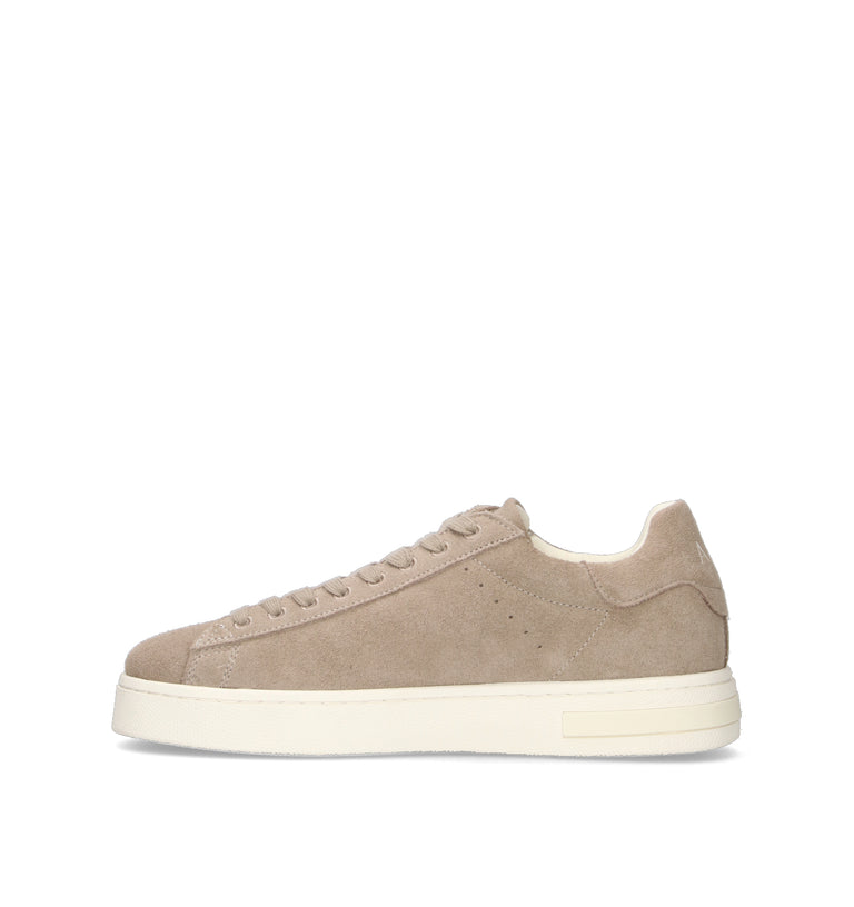 ARMANI EXCHANGE Sneaker uomo taupe in suede