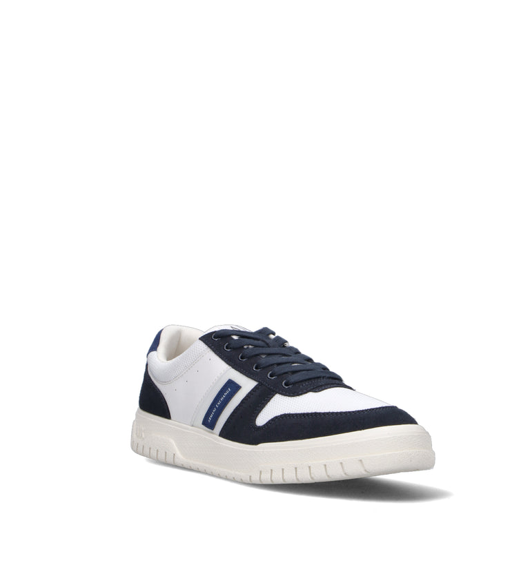 ARMANI EXCHANGE Sneaker uomo bianca/navy