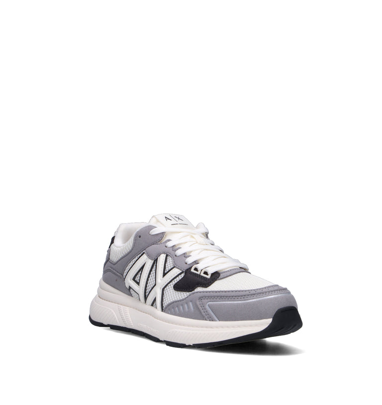 ARMANI EXCHANGE Sneaker uomo bianca/grigia
