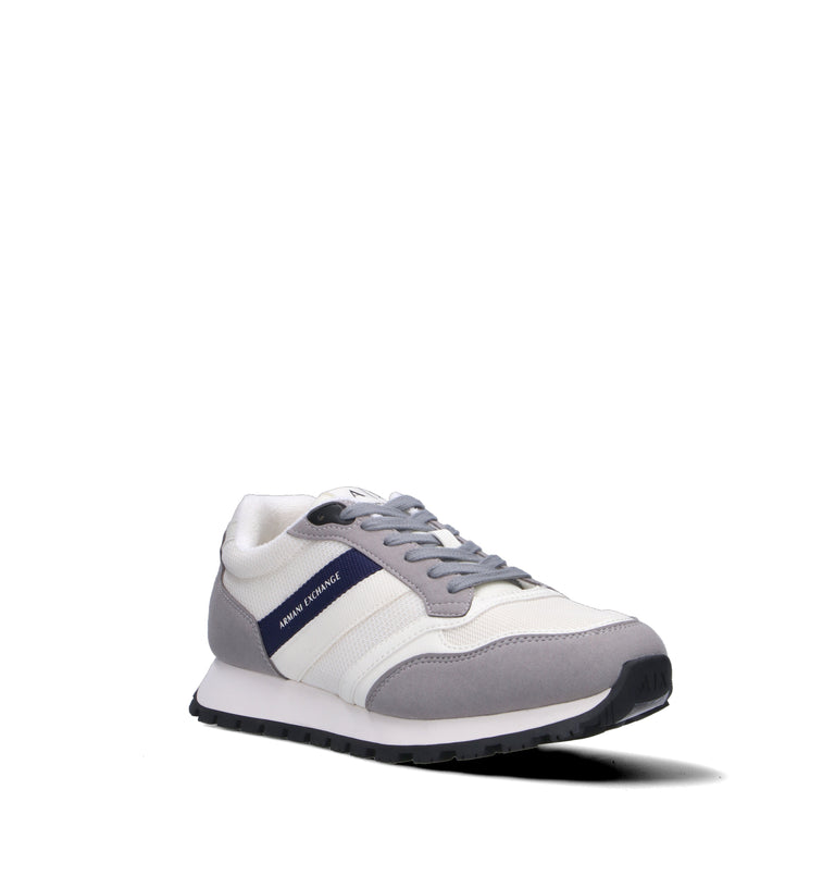 ARMANI EXCHANGE Sneaker uomo bianca/grigia