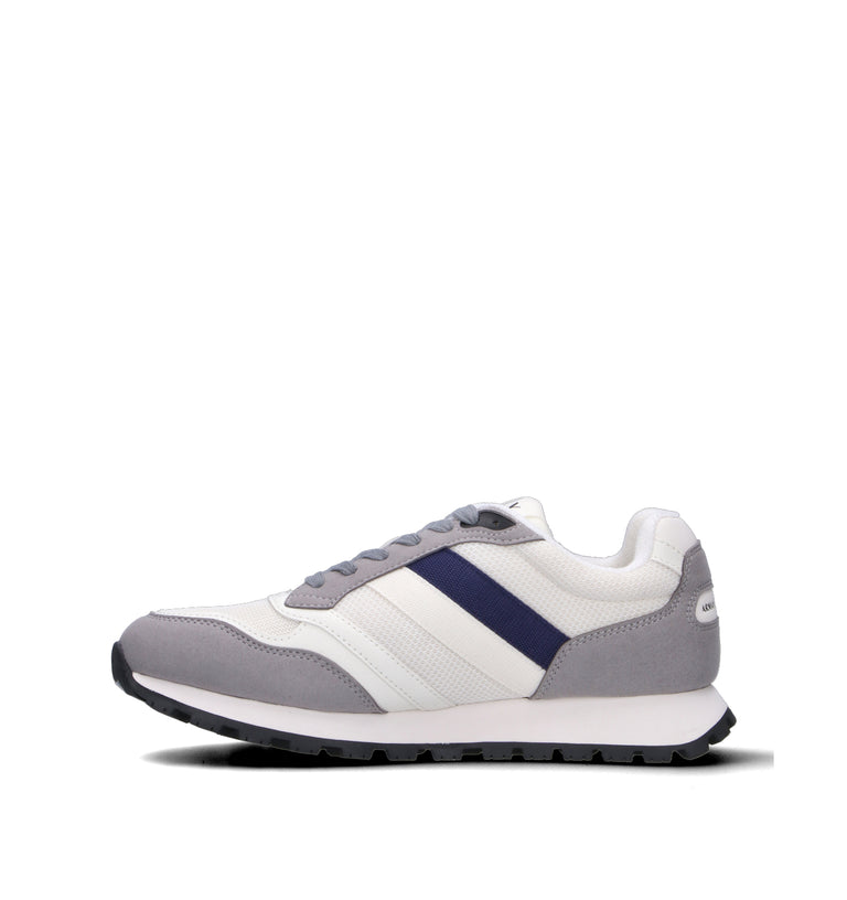 ARMANI EXCHANGE Sneaker uomo bianca/grigia