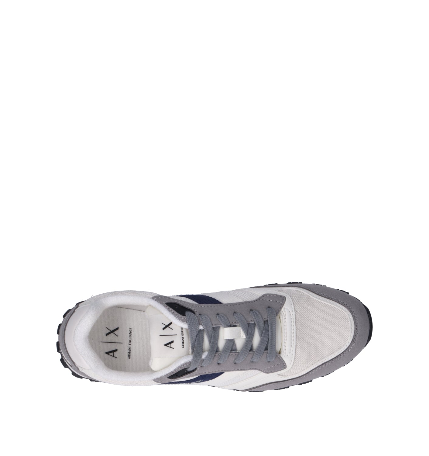 ARMANI EXCHANGE Sneaker uomo bianca/grigia