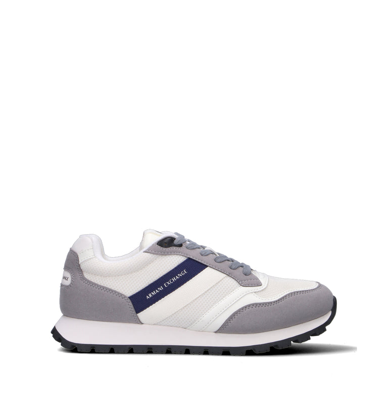 ARMANI EXCHANGE Sneaker uomo bianca/grigia