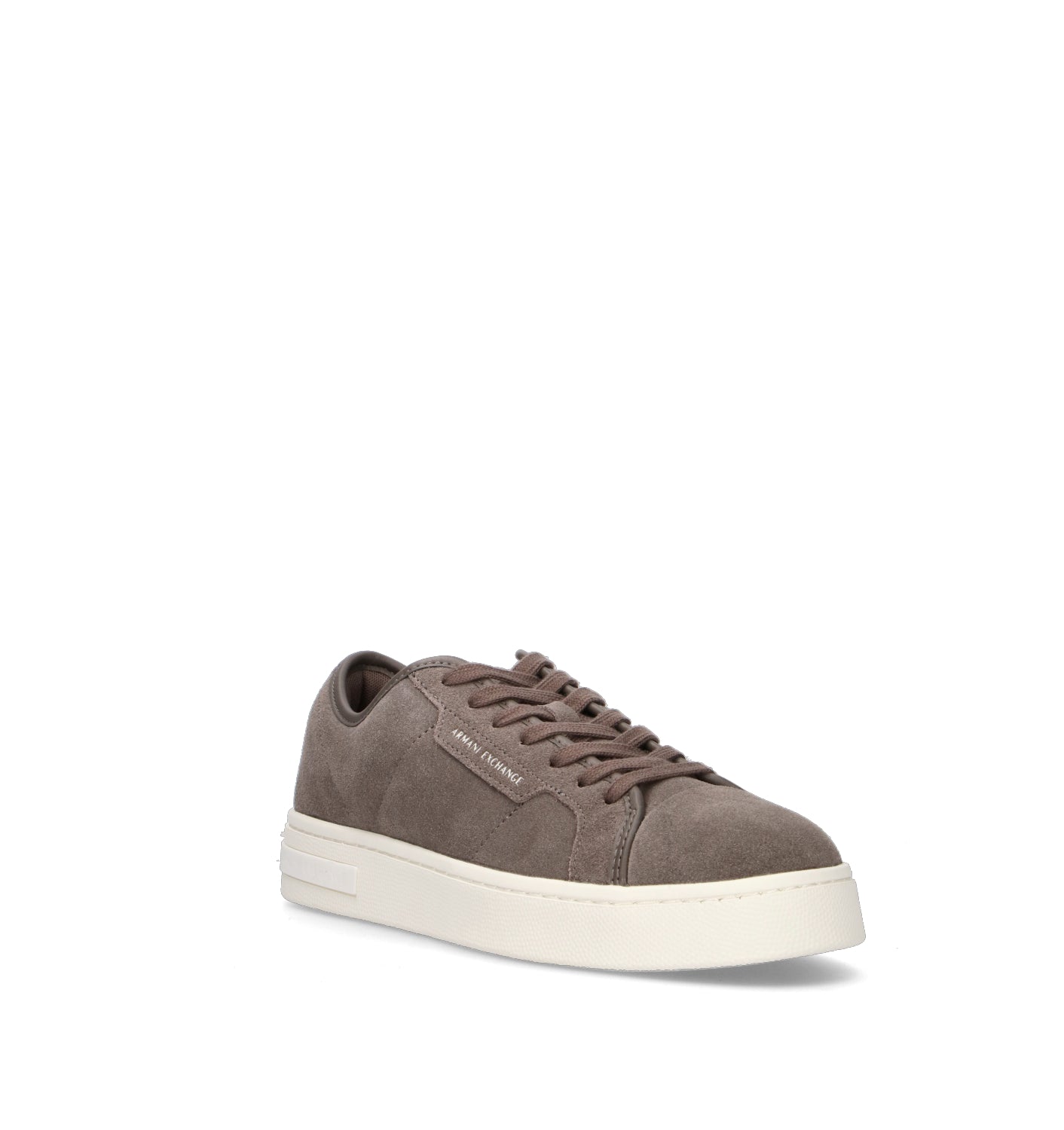 ARMANI EXCHANGE Sneaker uomo taupe in suede