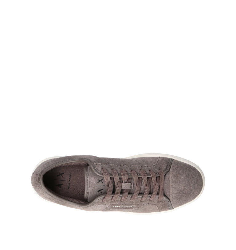 ARMANI EXCHANGE Sneaker uomo taupe in suede