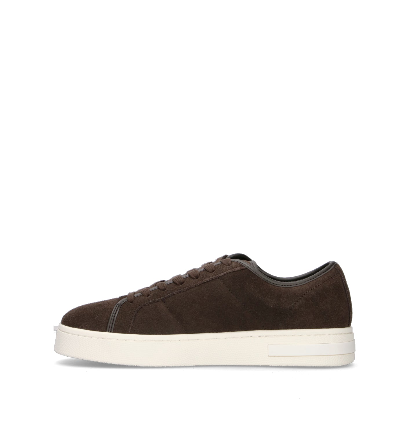ARMANI EXCHANGE Sneaker uomo marrone in suede