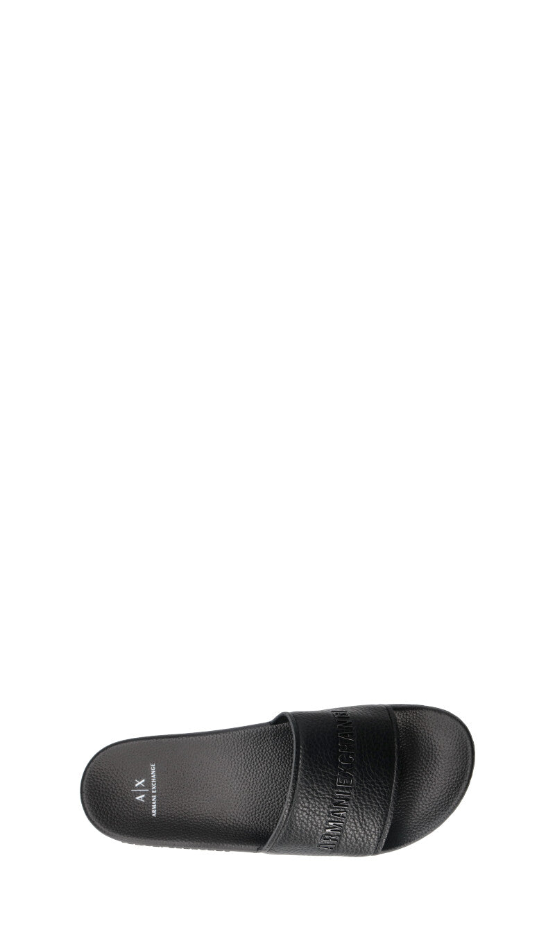ARMANI EXCHANGE Ciabatta uomo nera