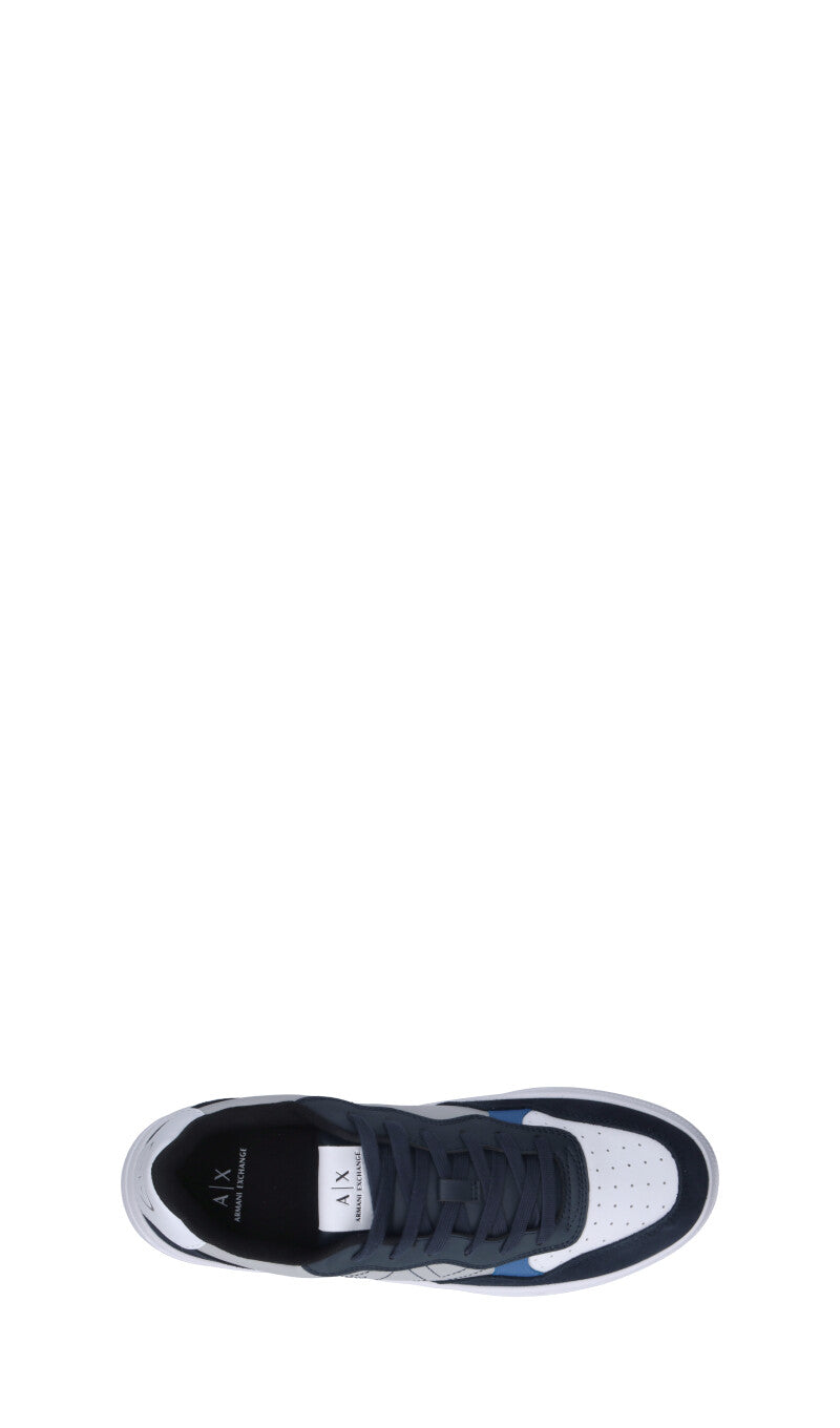 ARMANI EXCHANGE Sneaker uomo bianca/blu