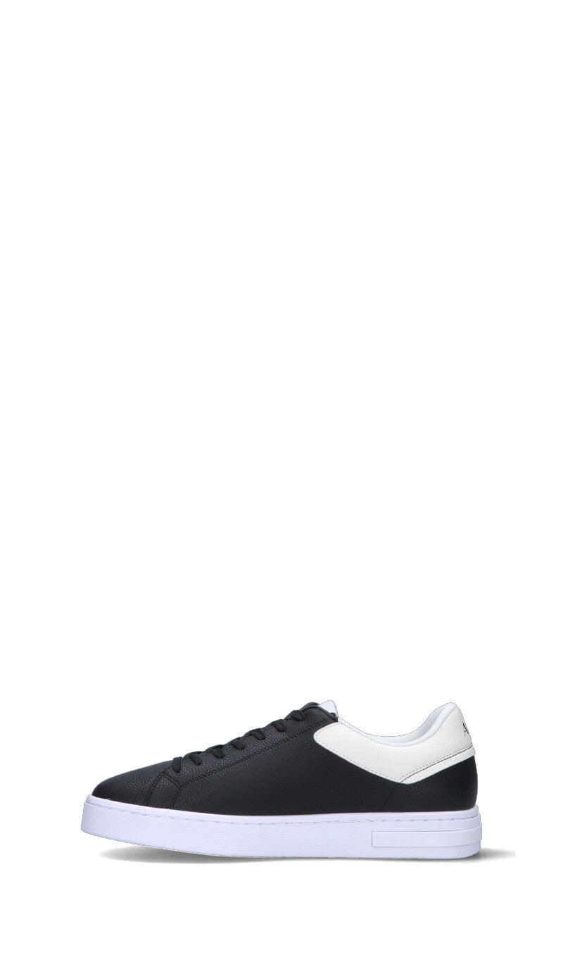 ARMANI EXCHANGE Sneaker uomo nera in pelle