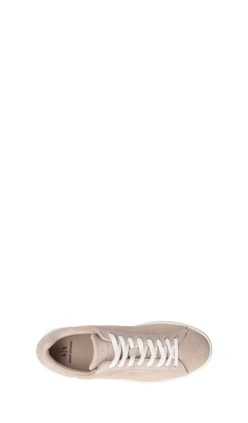 ARMANI EXCHANGE Sneaker uomo taupe in suede