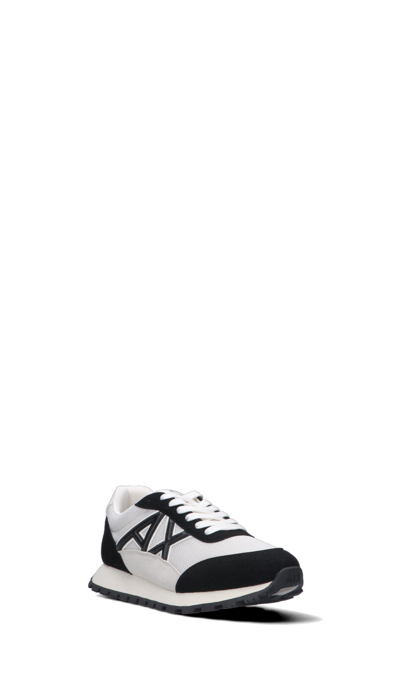 ARMANI EXCHANGE Sneaker uomo bianca/nera