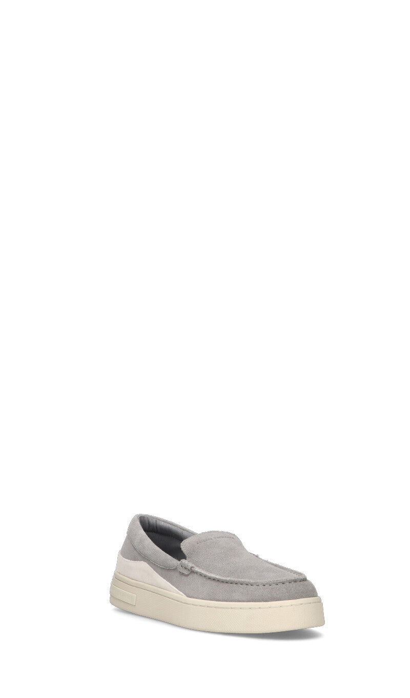 ARMANI EXCHANGE Mocassino uomo grigio in suede