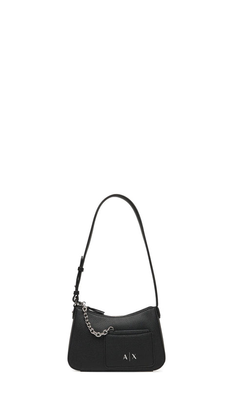 ARMANI EXCHANGE Borsa tracolla donna nera