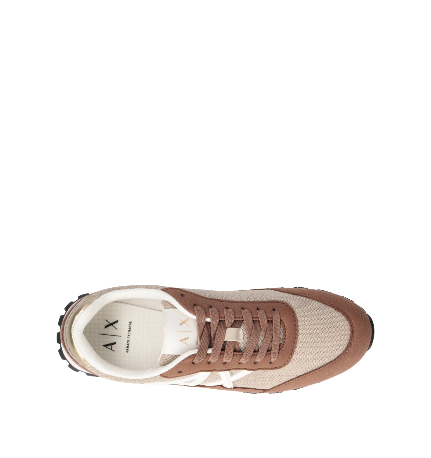 ARMANI EXCHANGE Sneaker donna marrone