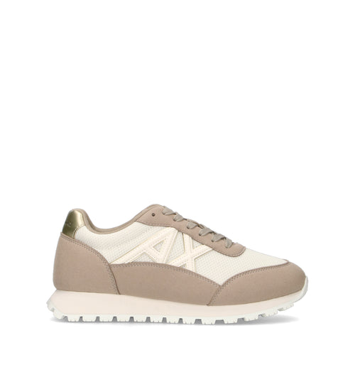 ARMANI EXCHANGE Sneaker donna beige